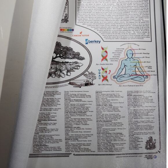 The Healing Web Canvas Print Holistic, Alternative Medicine 16x12" Unframed - Picture 4 of 4